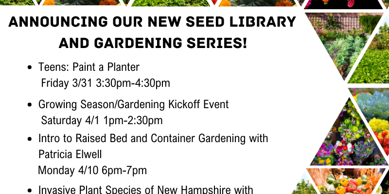 Seed Library & Gardening Series